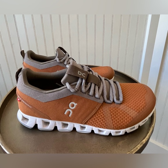 MEN’S ON CLOUD SNEAKERS | SIZE:8 | BROWN | EXCELLENT PRE-OWNED CONDITION - Picture 1 of 8
